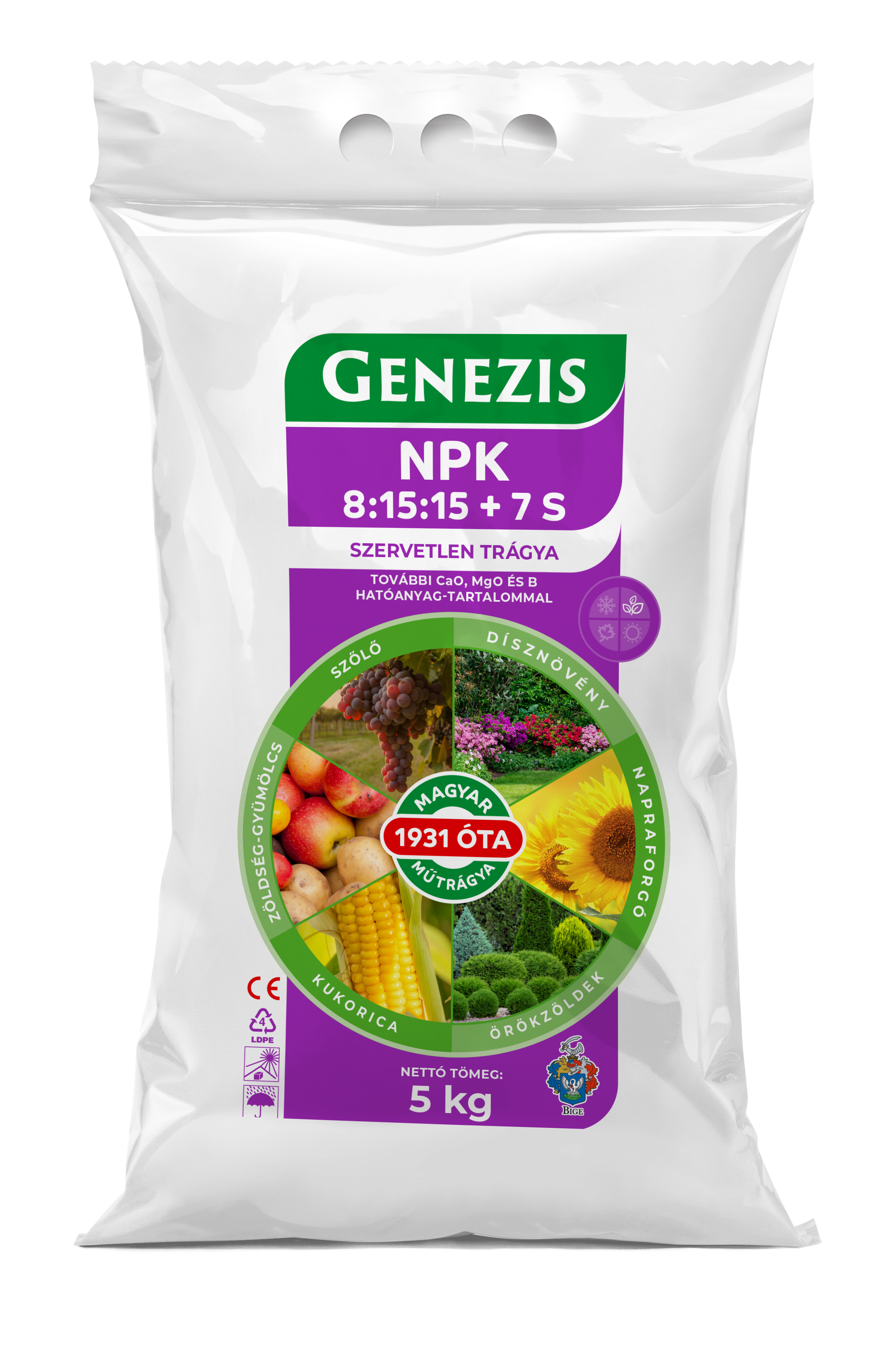 Genezis NPK 8-15-15 5 kg – Hobby Garden