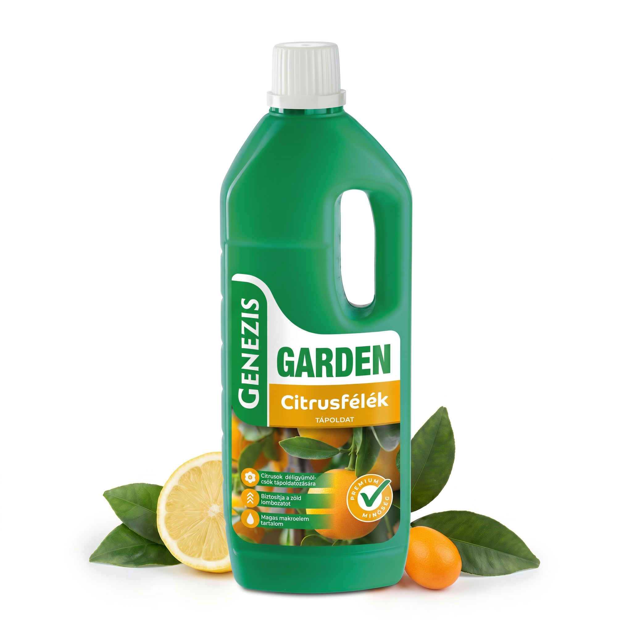 Citromfa sárguló levelekkel – Garden Citrus tápoldat vaskeláttal